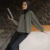 Shalby Sweater Khaki - Image 3