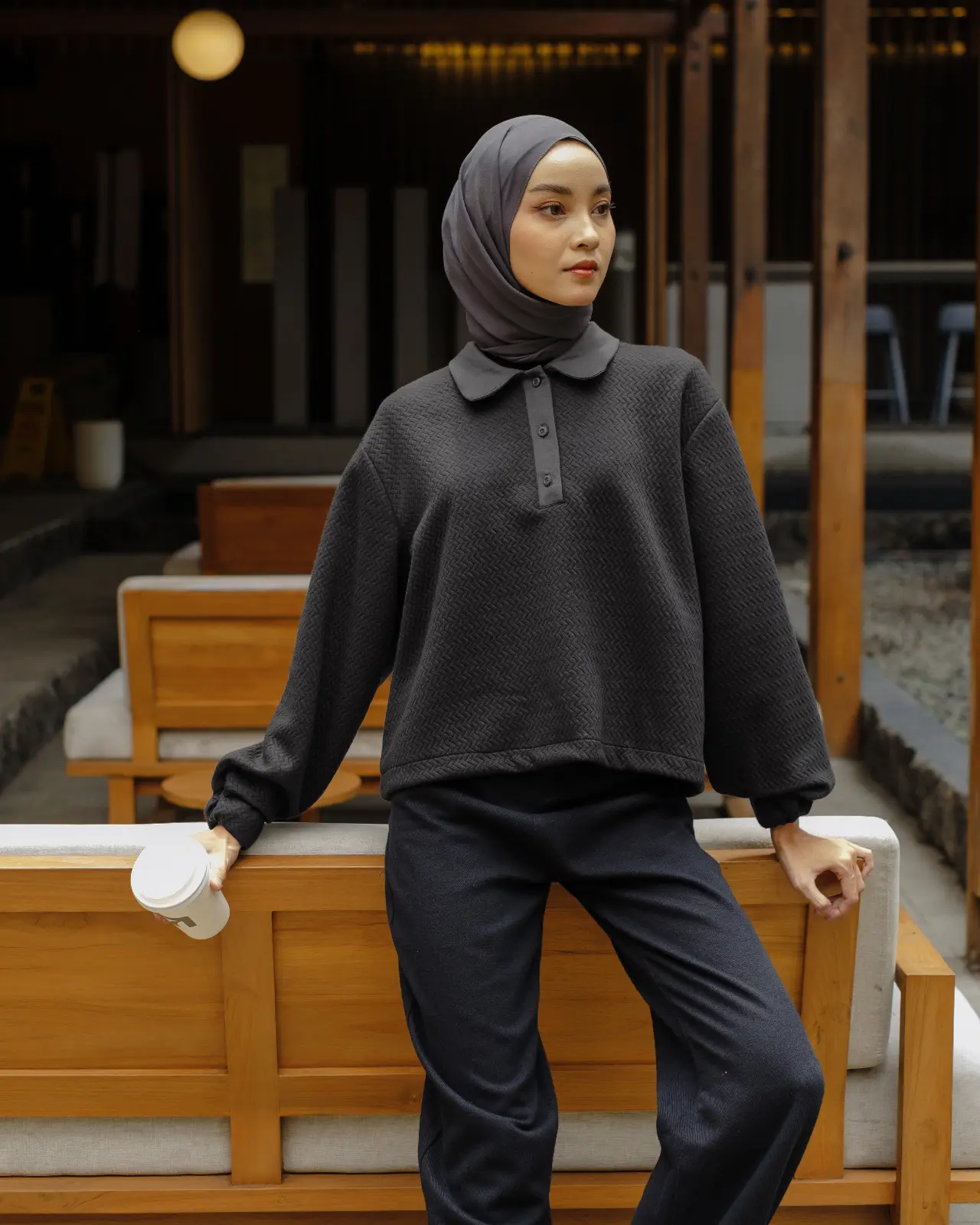 Shalby Sweater Black - Image 2