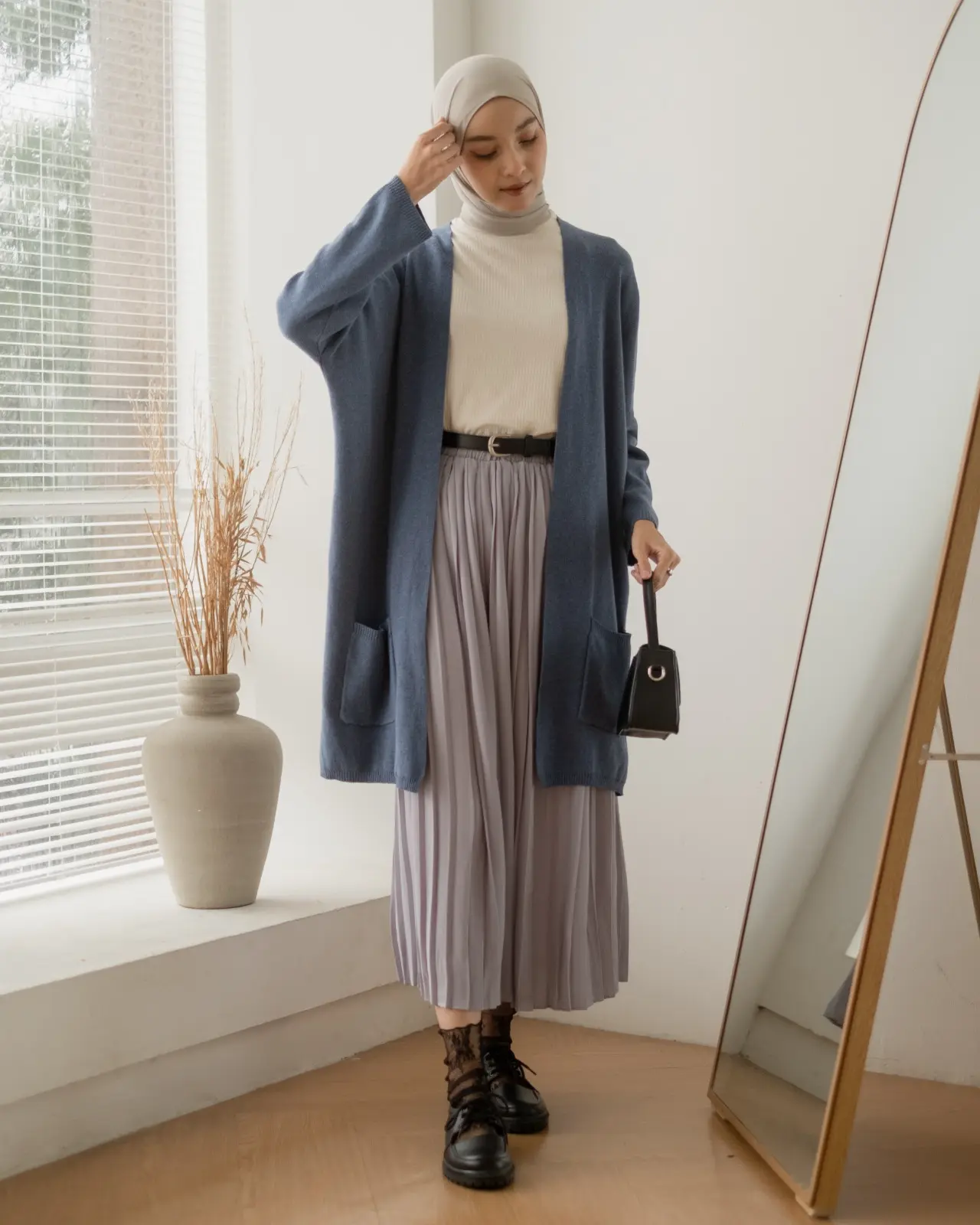 Shalone Cardi Blue