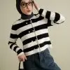 Jiana Stripe Longsleeve Kode 156 Broken White - Image 2