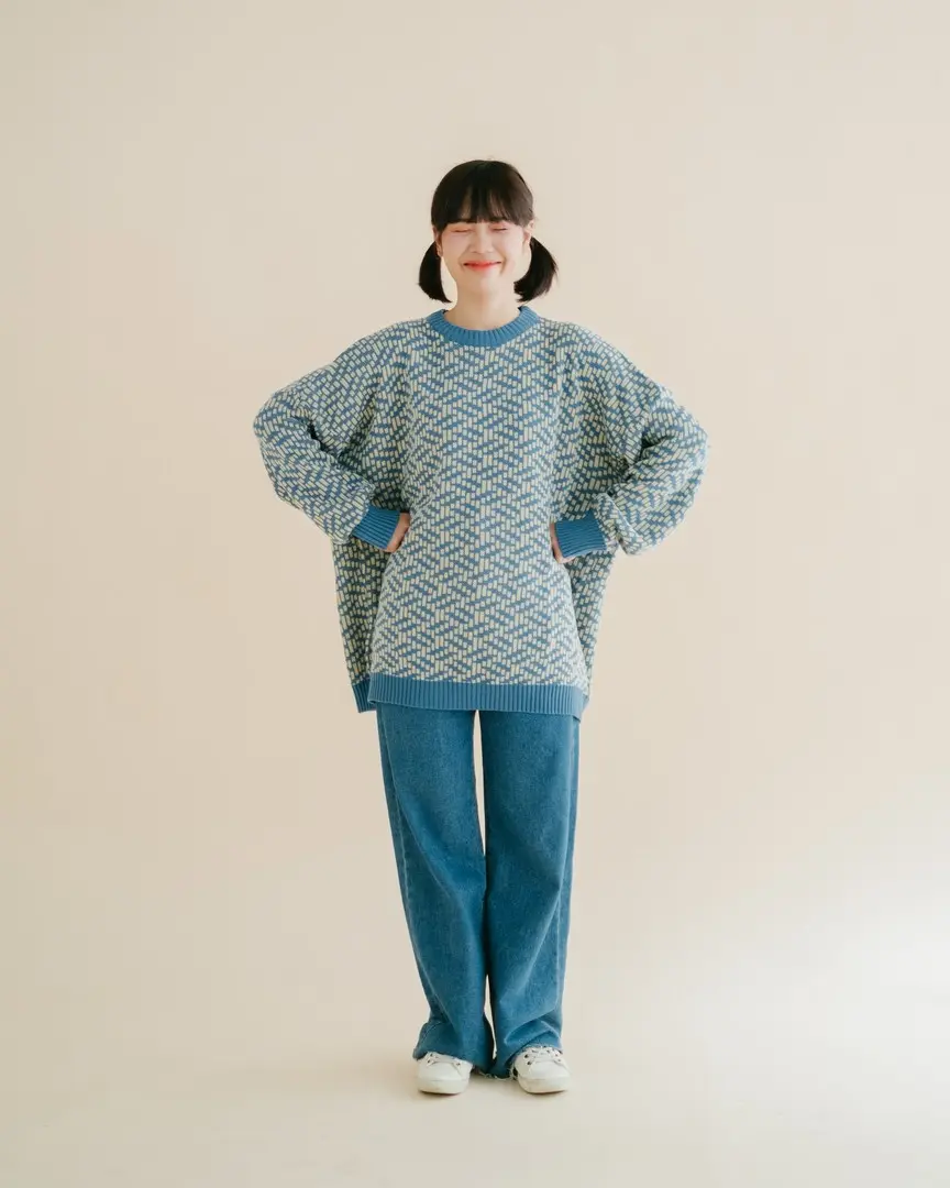Chaire Sweater Blue