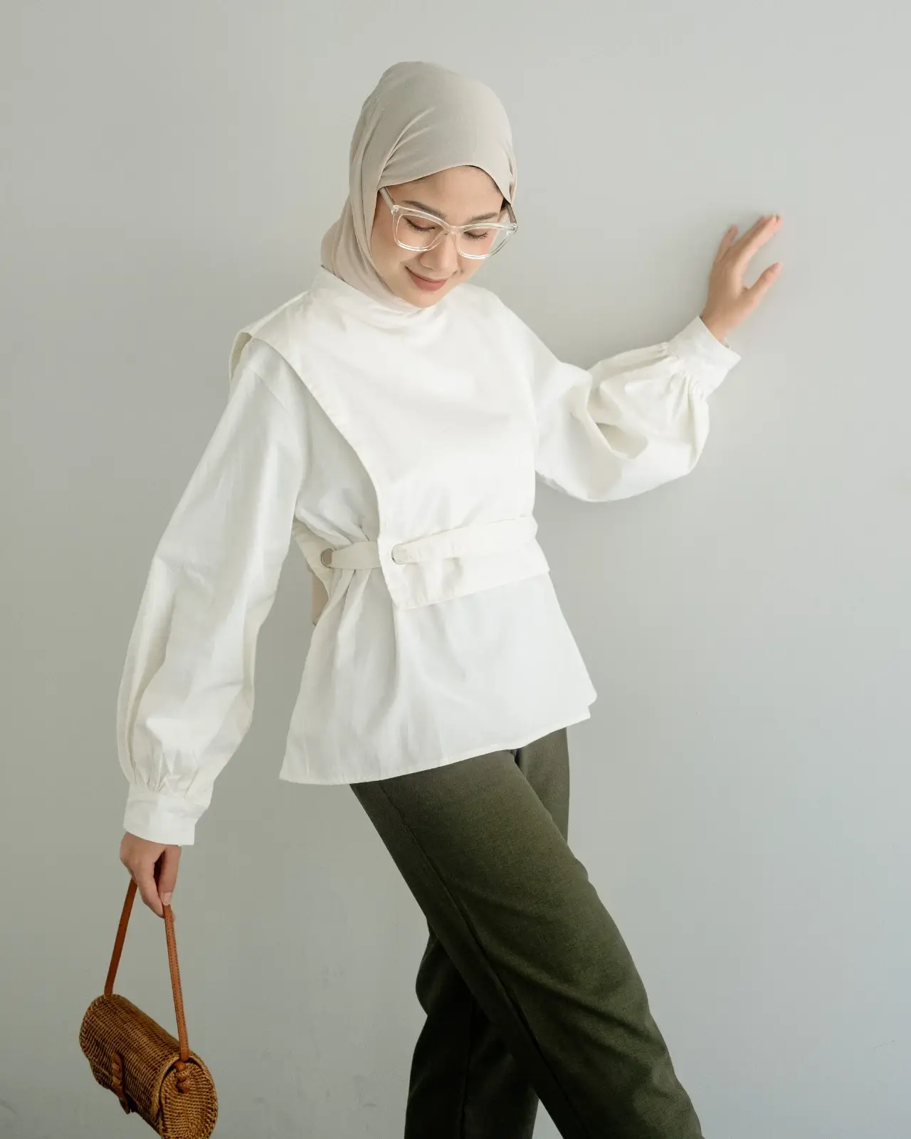 Castel Blouse Broken White - Image 4