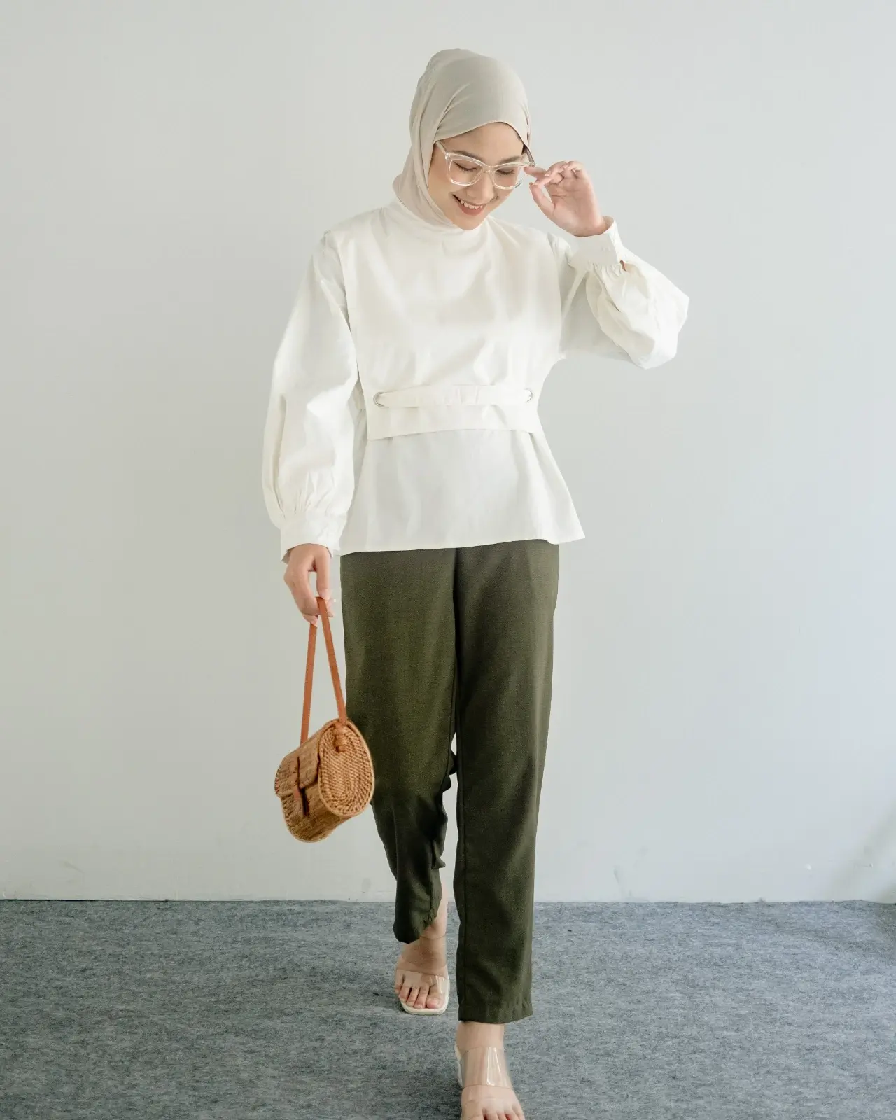 Castel Blouse Broken White