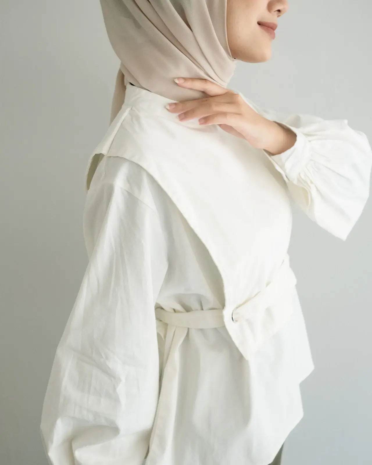 Castel Blouse Broken White - Image 3