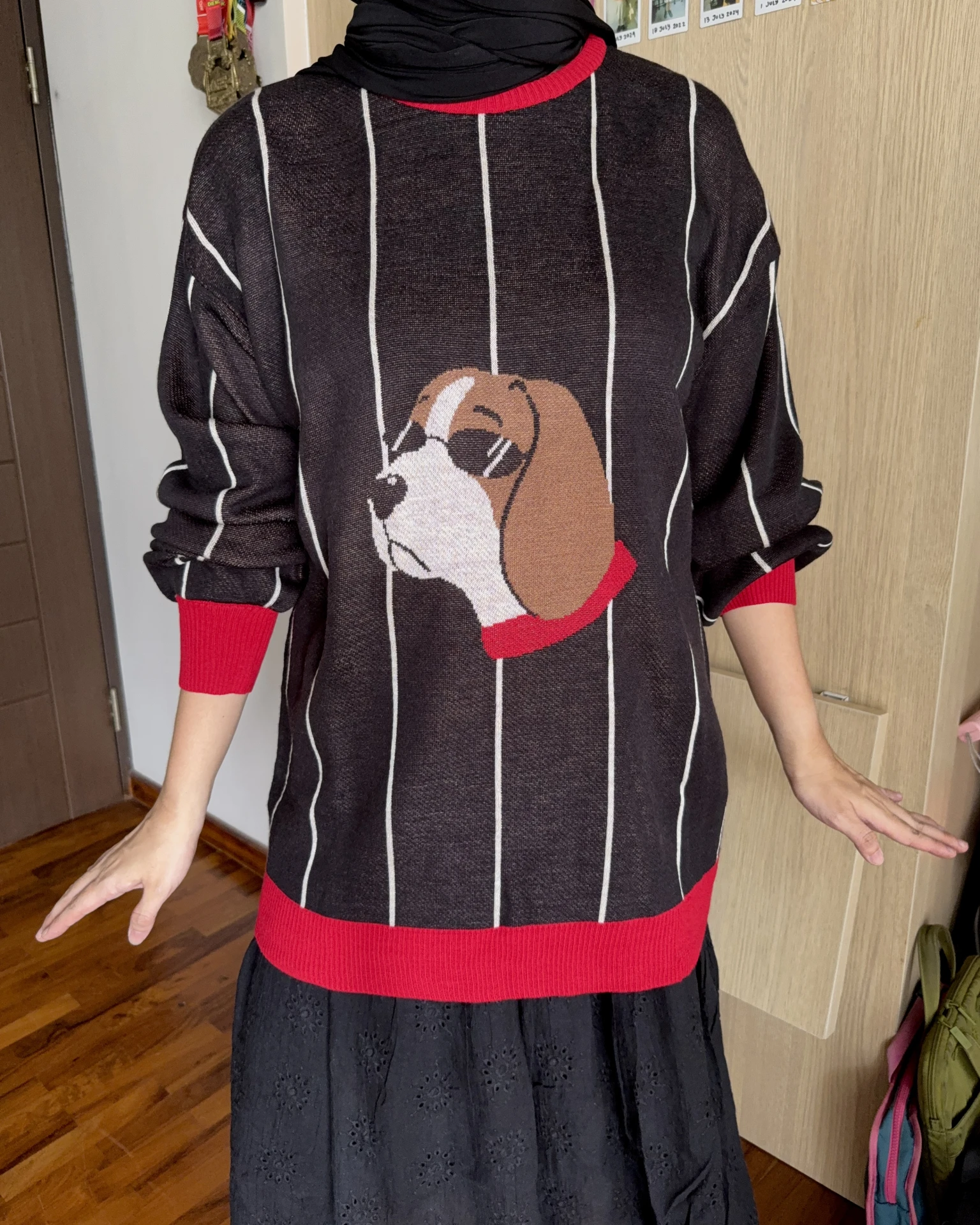 Inu Sweater Black - Image 3