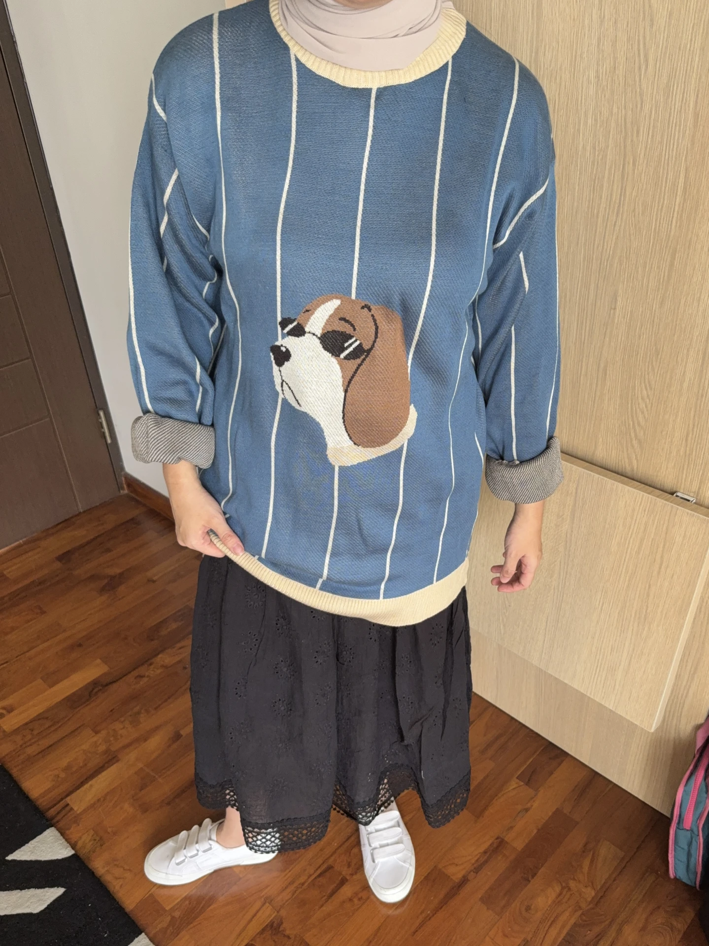 Alternative view of Inu Sweater Blue