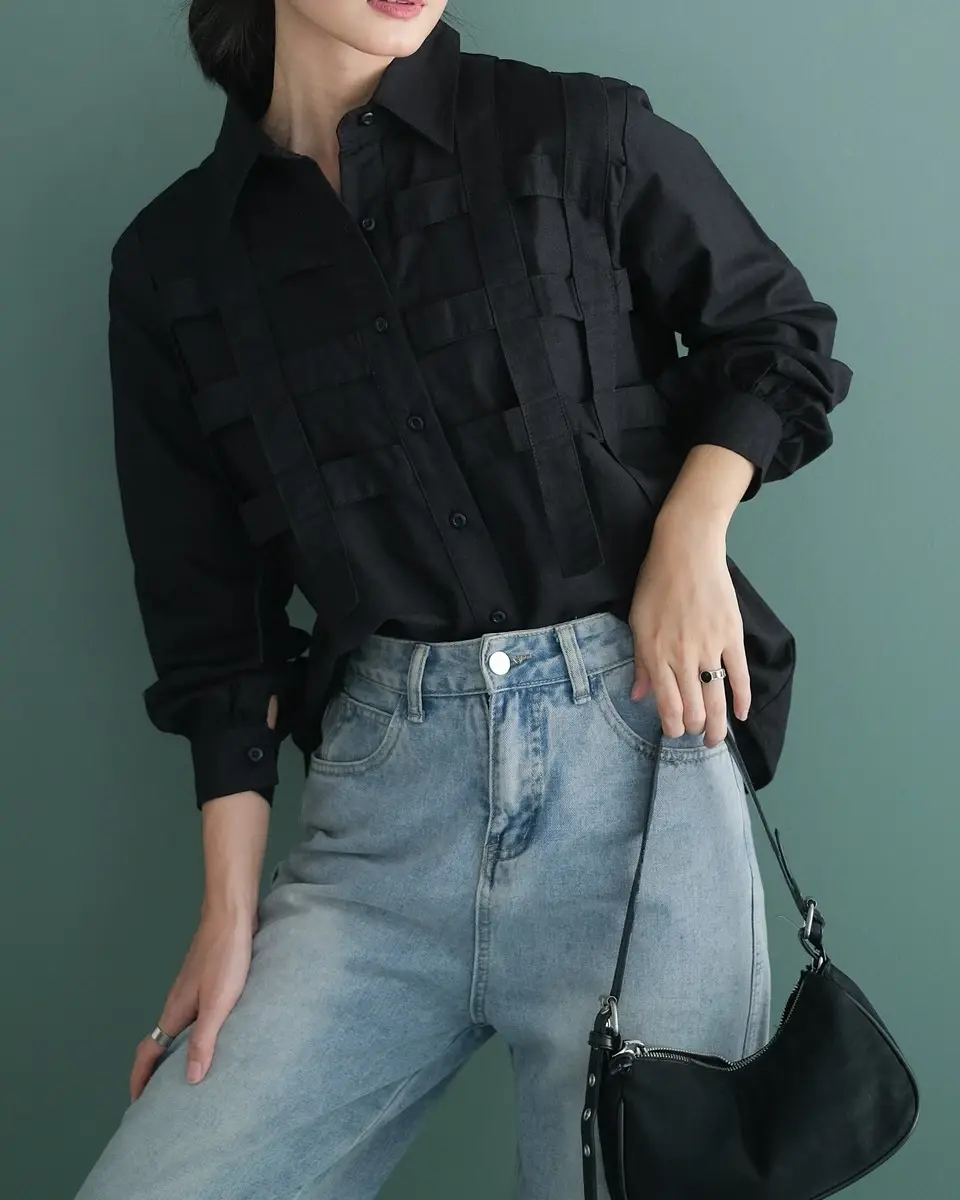 Alternative view of Moriarthy Shirt Black