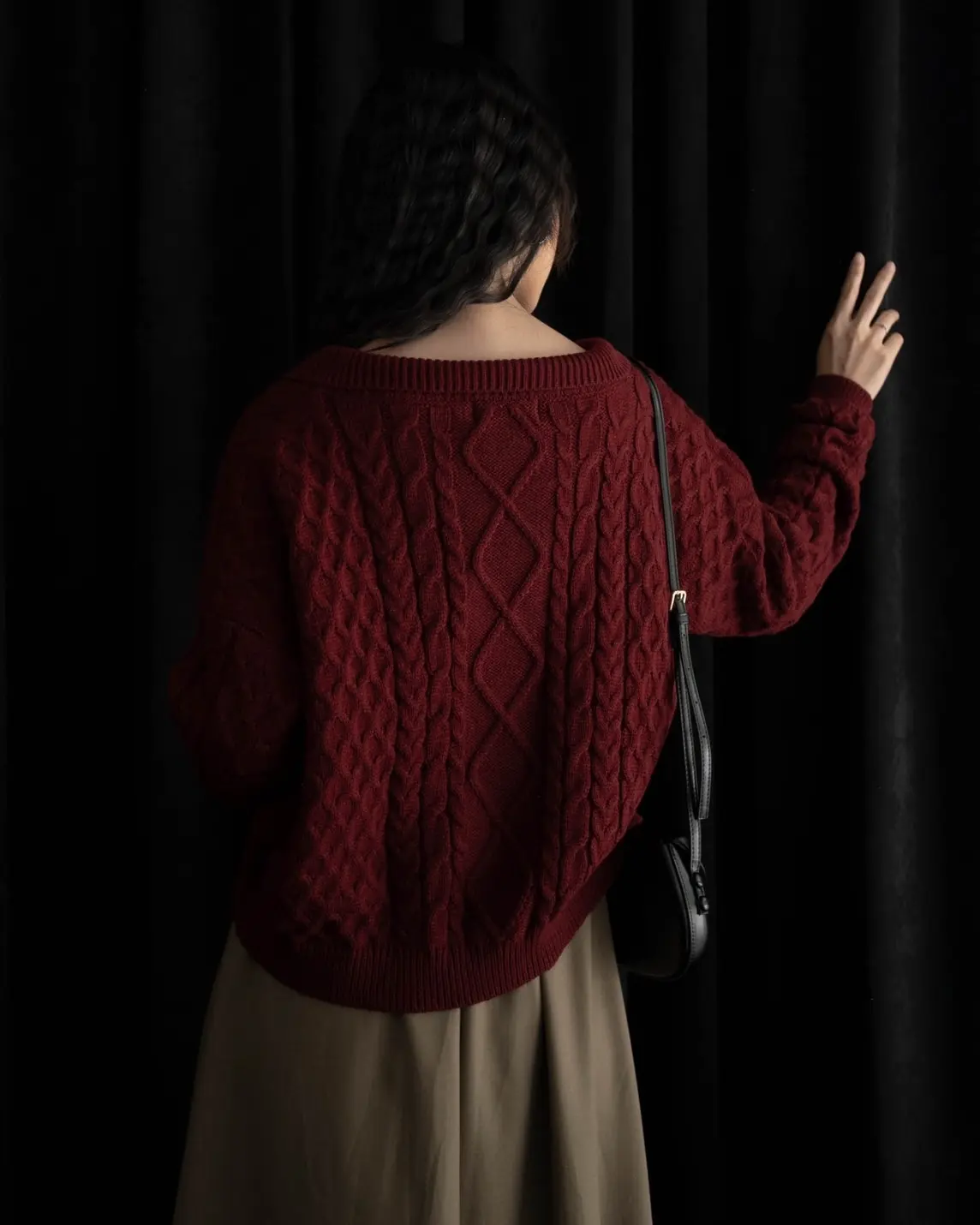 Adelaide Sweater Red Cherry - Image 5