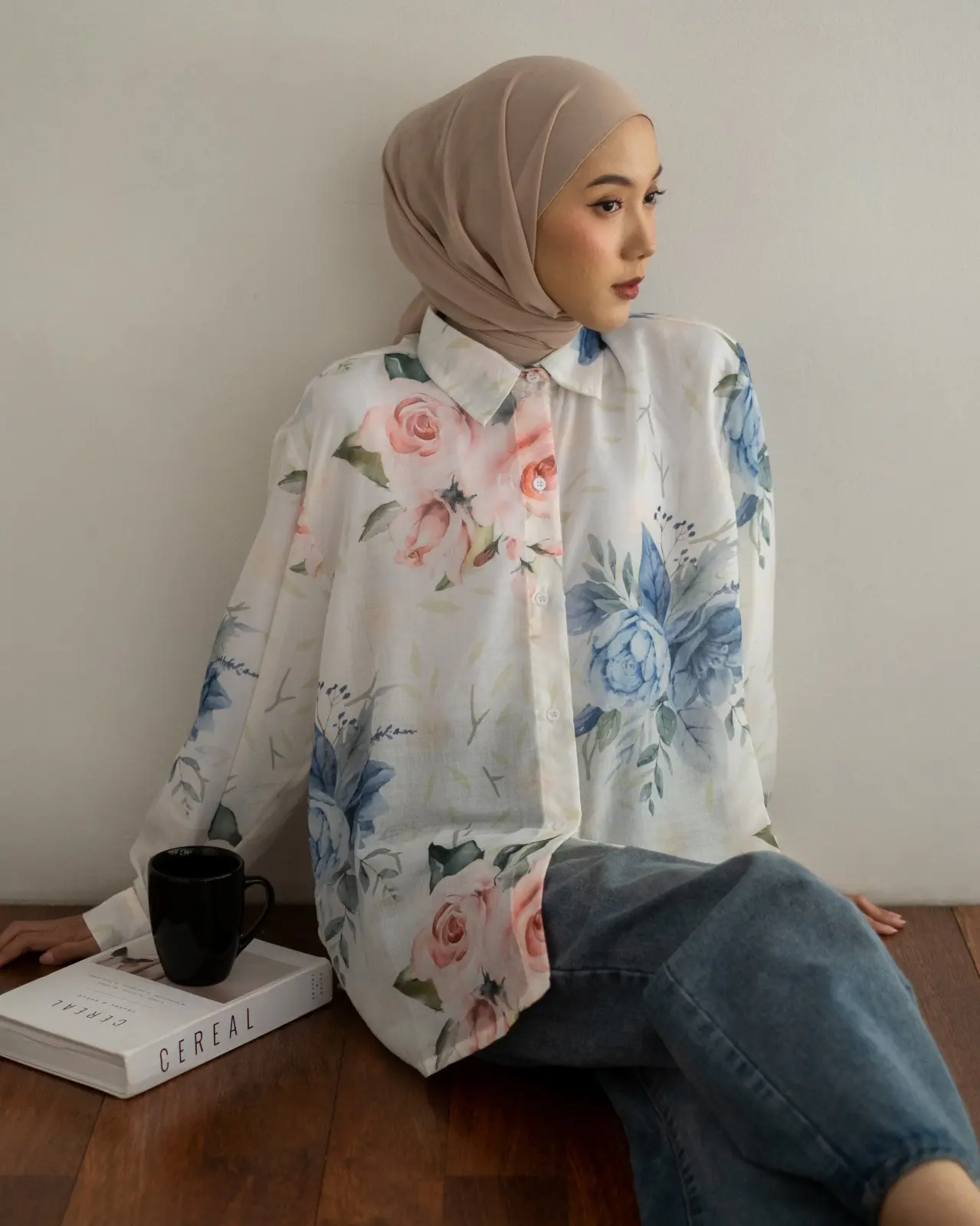 Asha Shirt Ivory - Image 4
