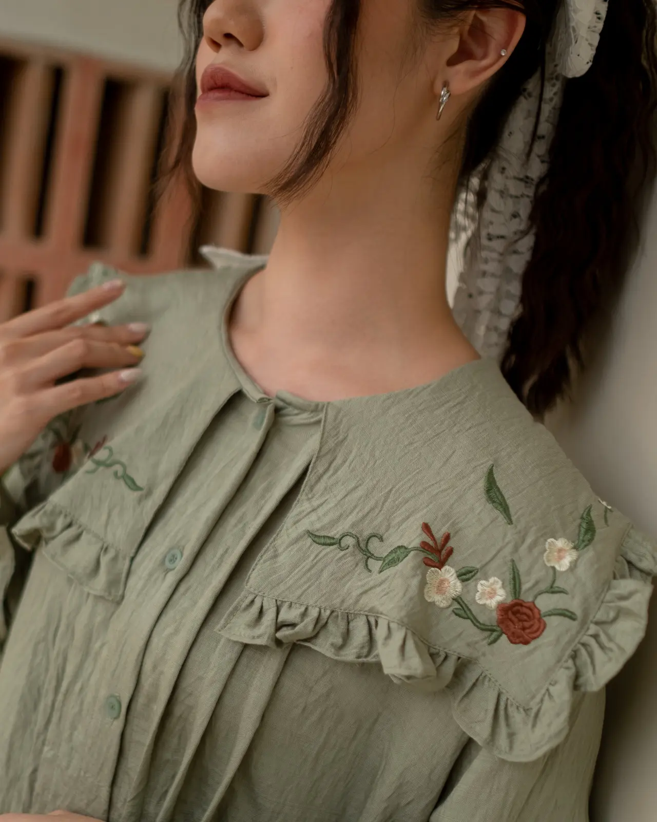 Belcia Shirt Mint - Image 2