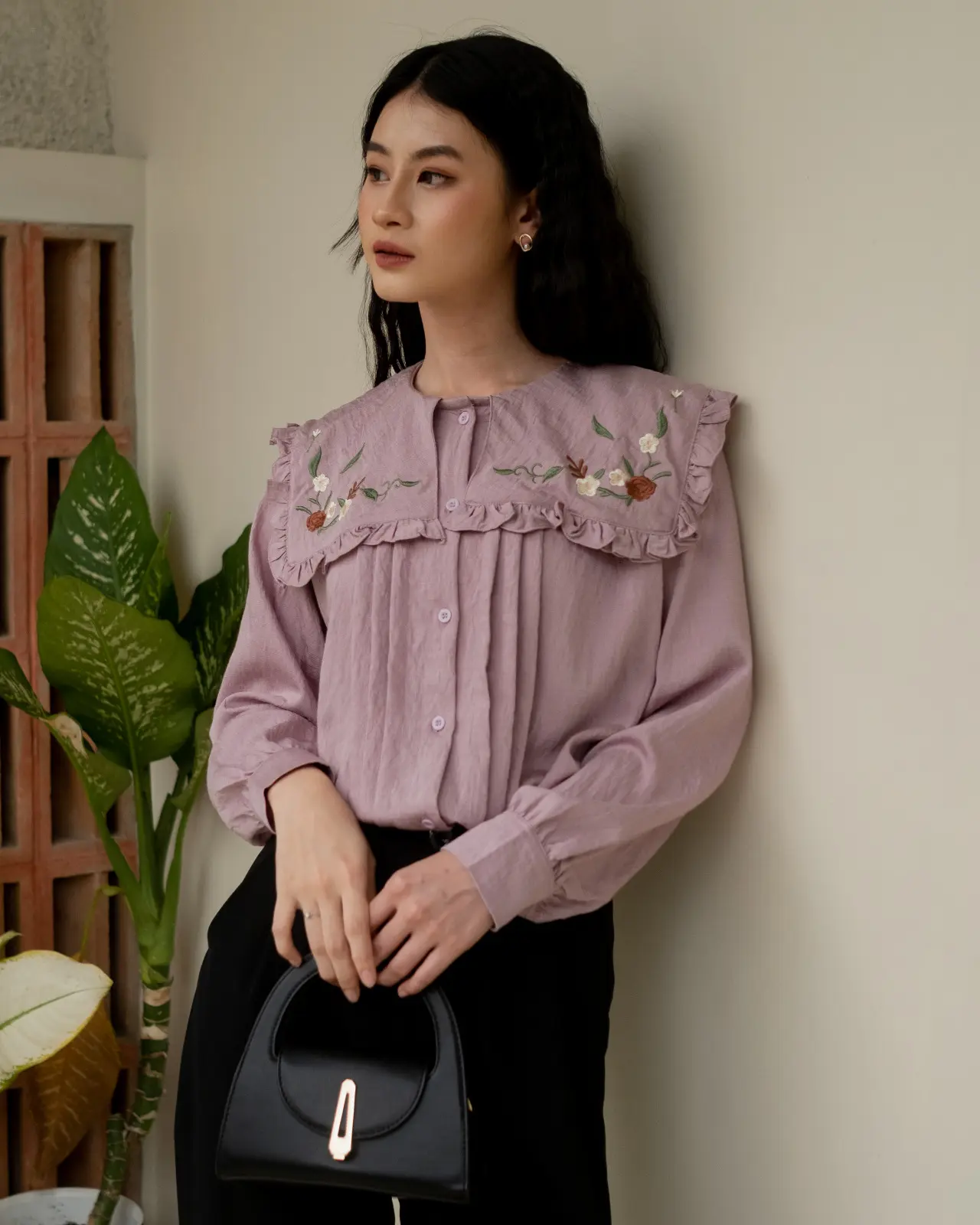 Belcia Shirt Purple - Image 2