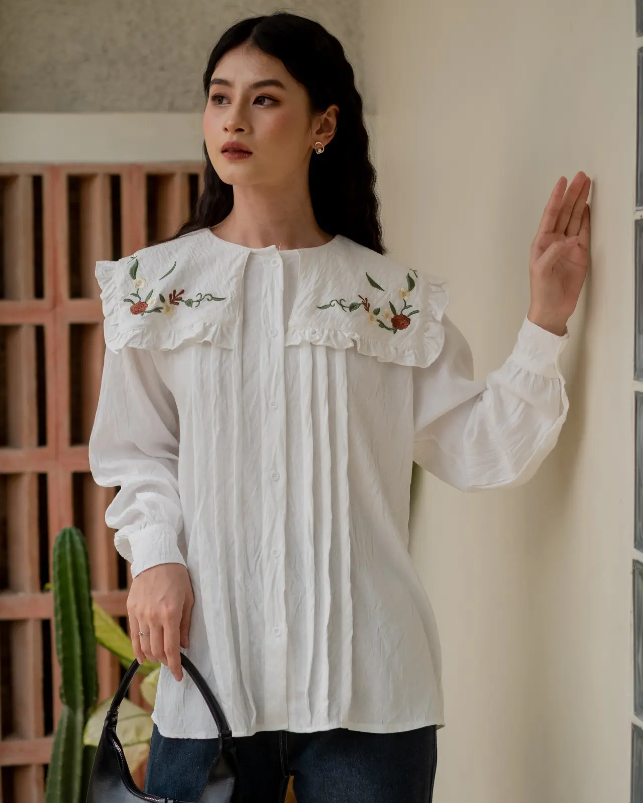 Belcia Shirt Broken White