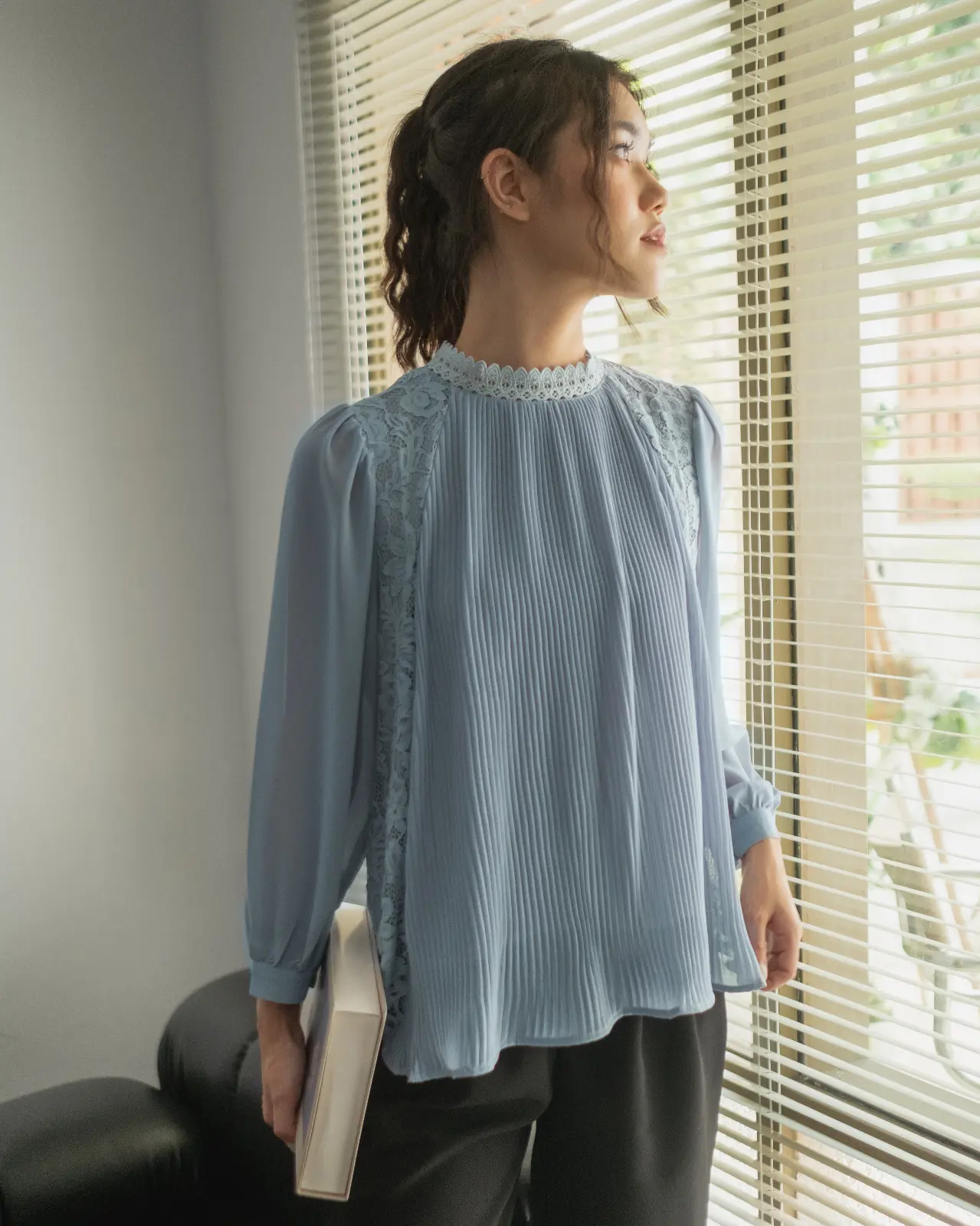 Casie Longsleeve Kode 104 Blue