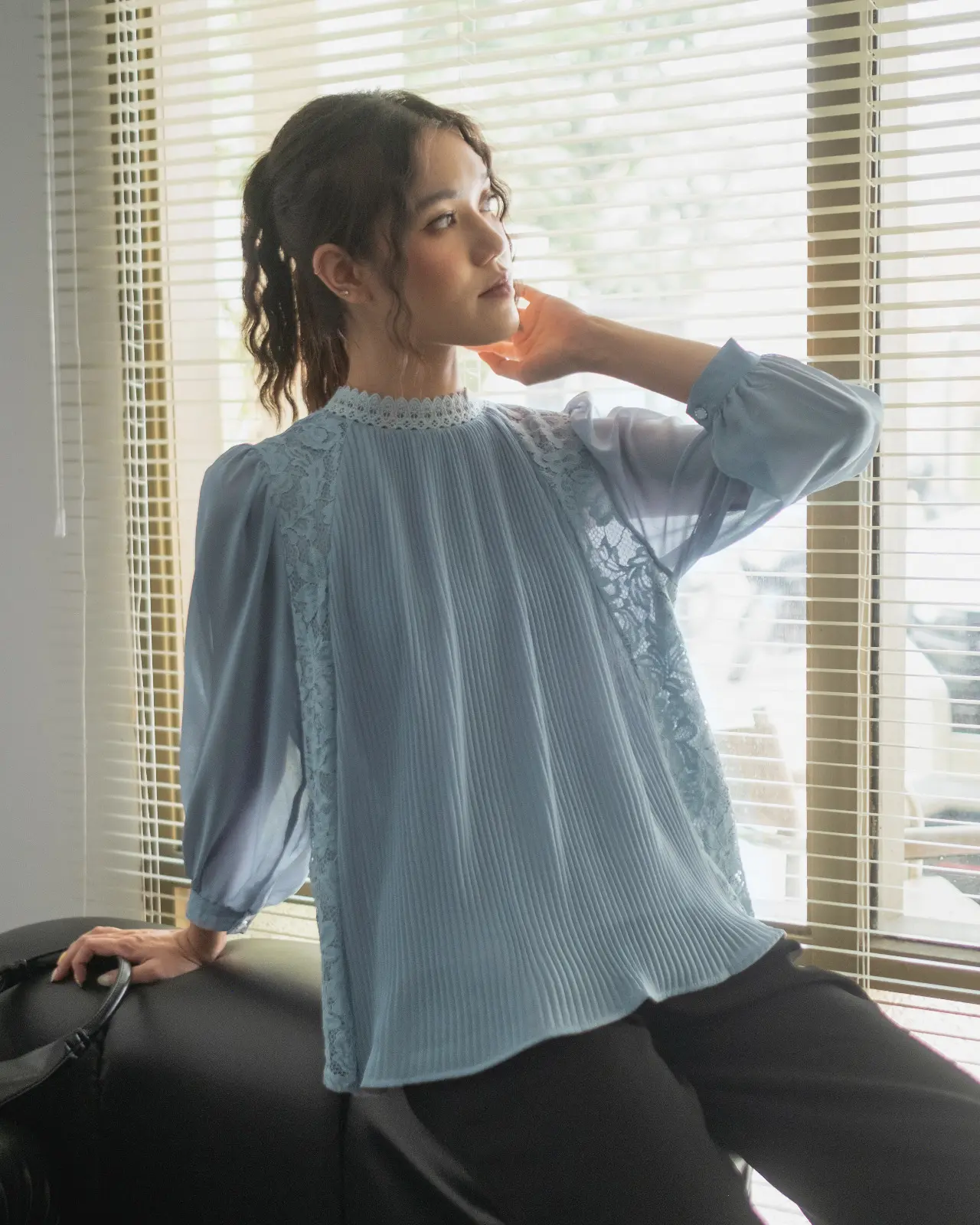 Casie Longsleeve Kode 104 Blue - Image 4