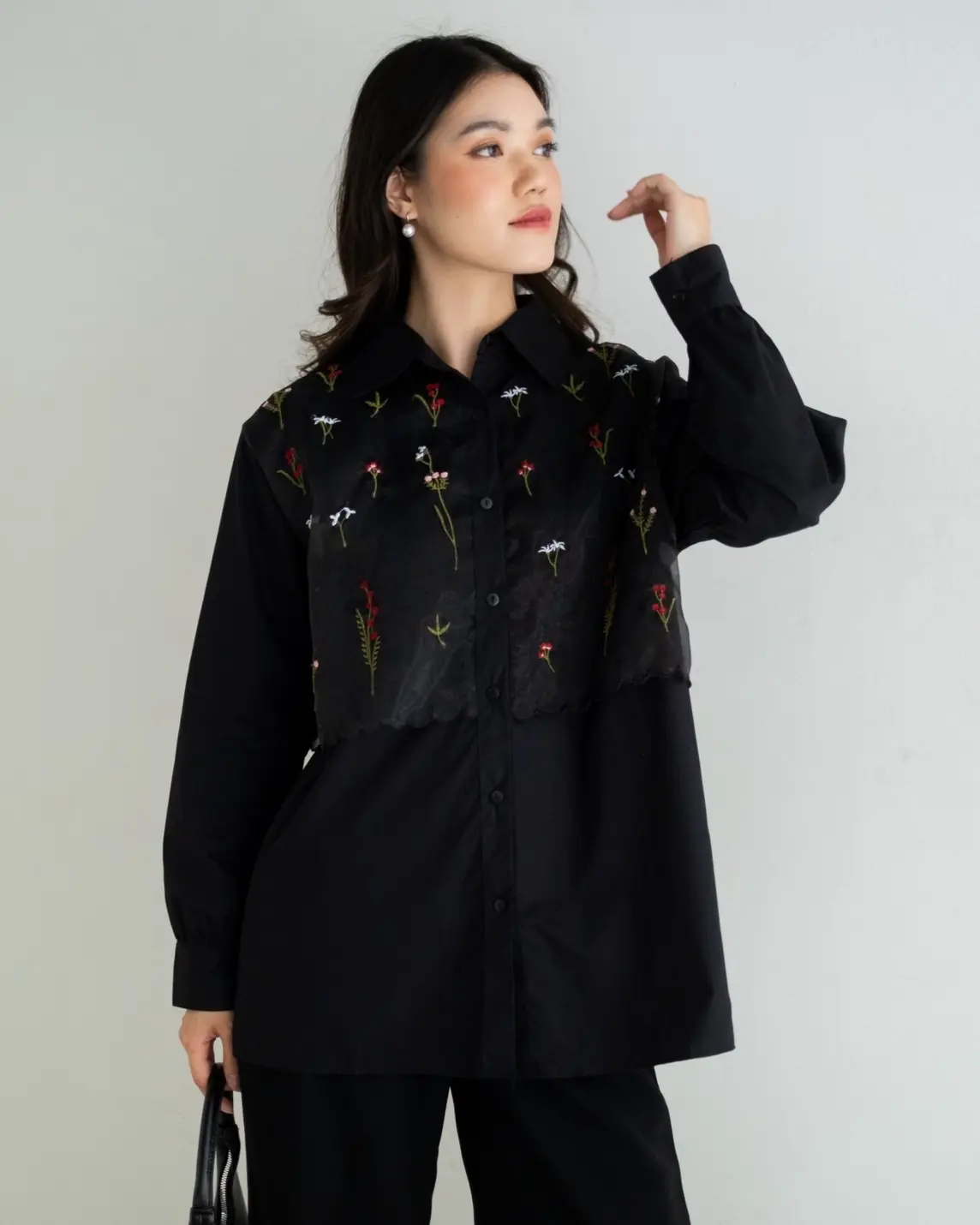 Celsie Shirt Kode 80228 Black