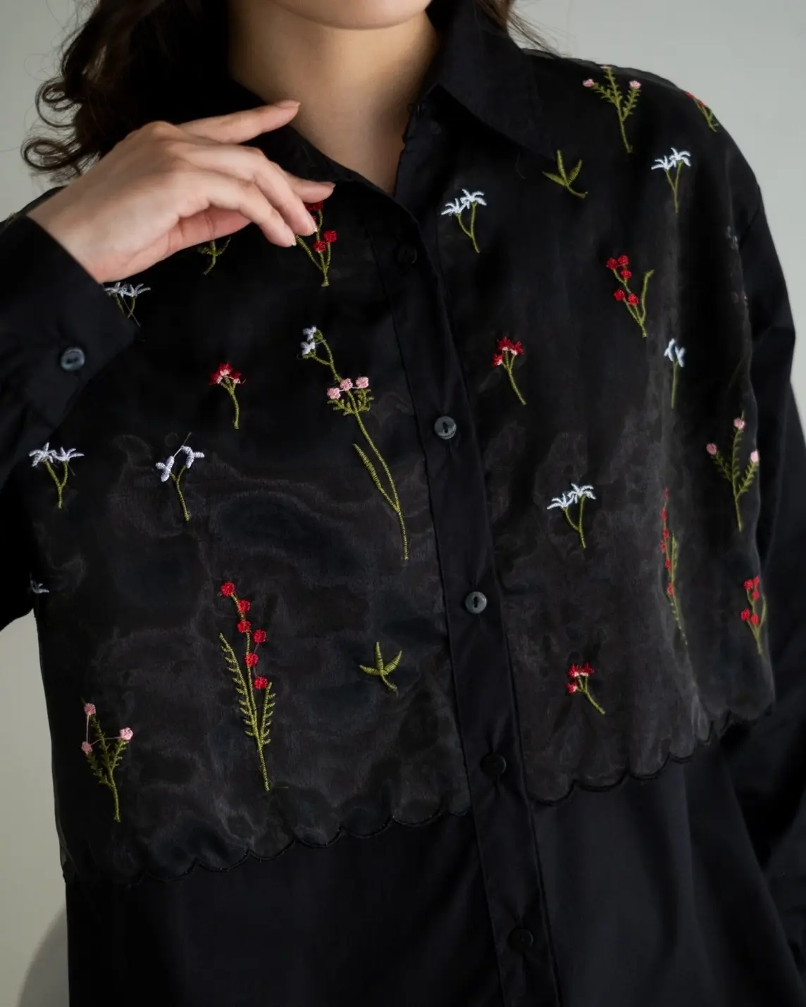 Celsie Shirt Kode 80228 Black - Image 3