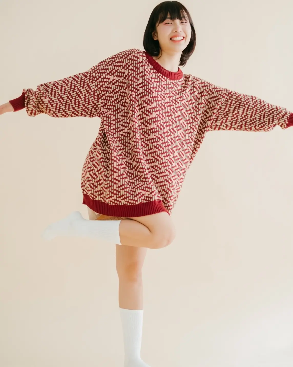 Chaire Sweater Maroon
