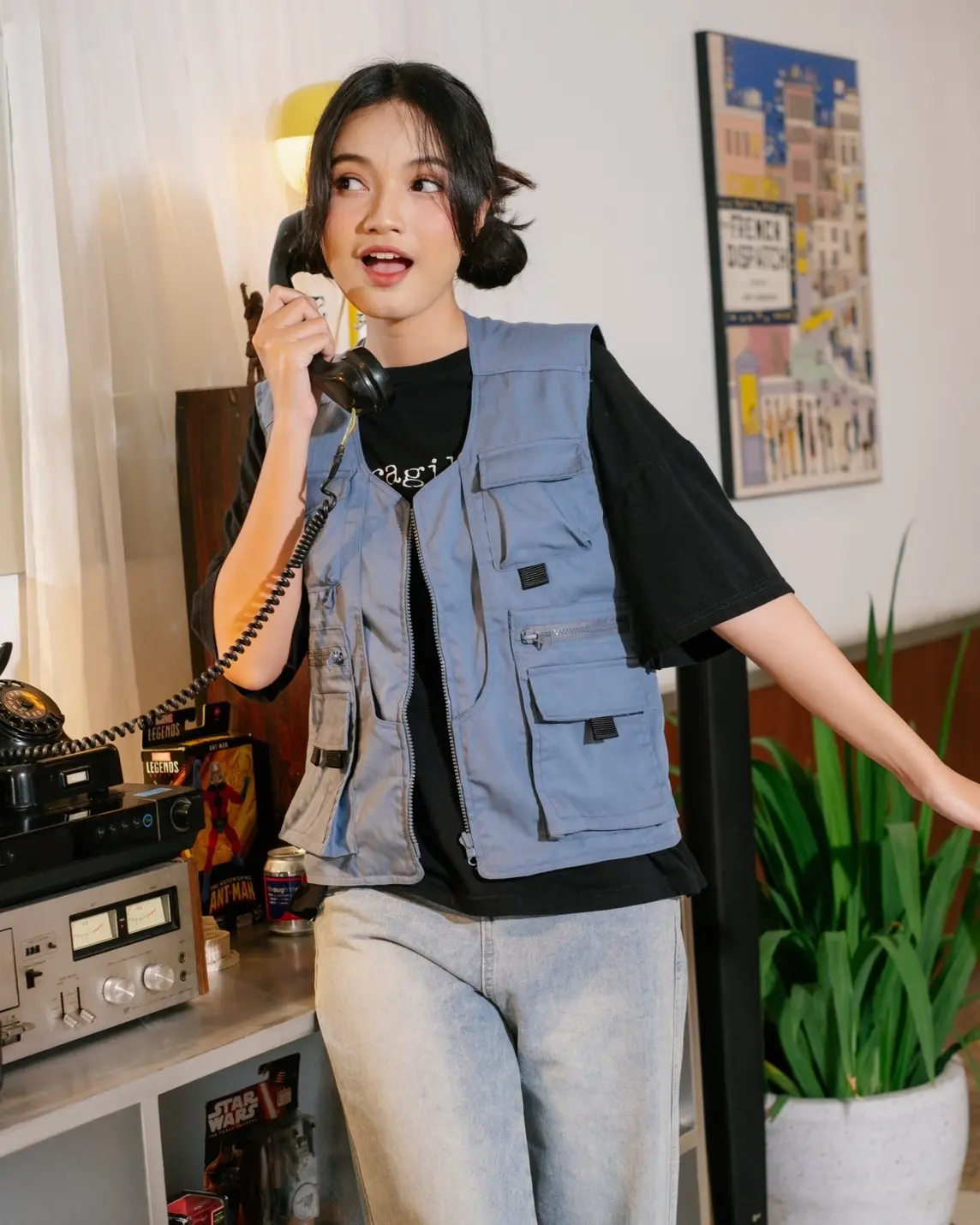 Darina Vest Blue
