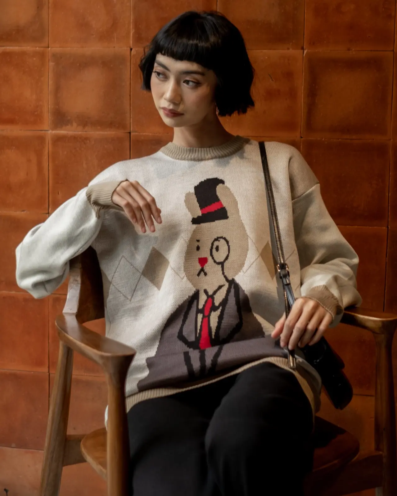 Dr Weally Sweater Broken White