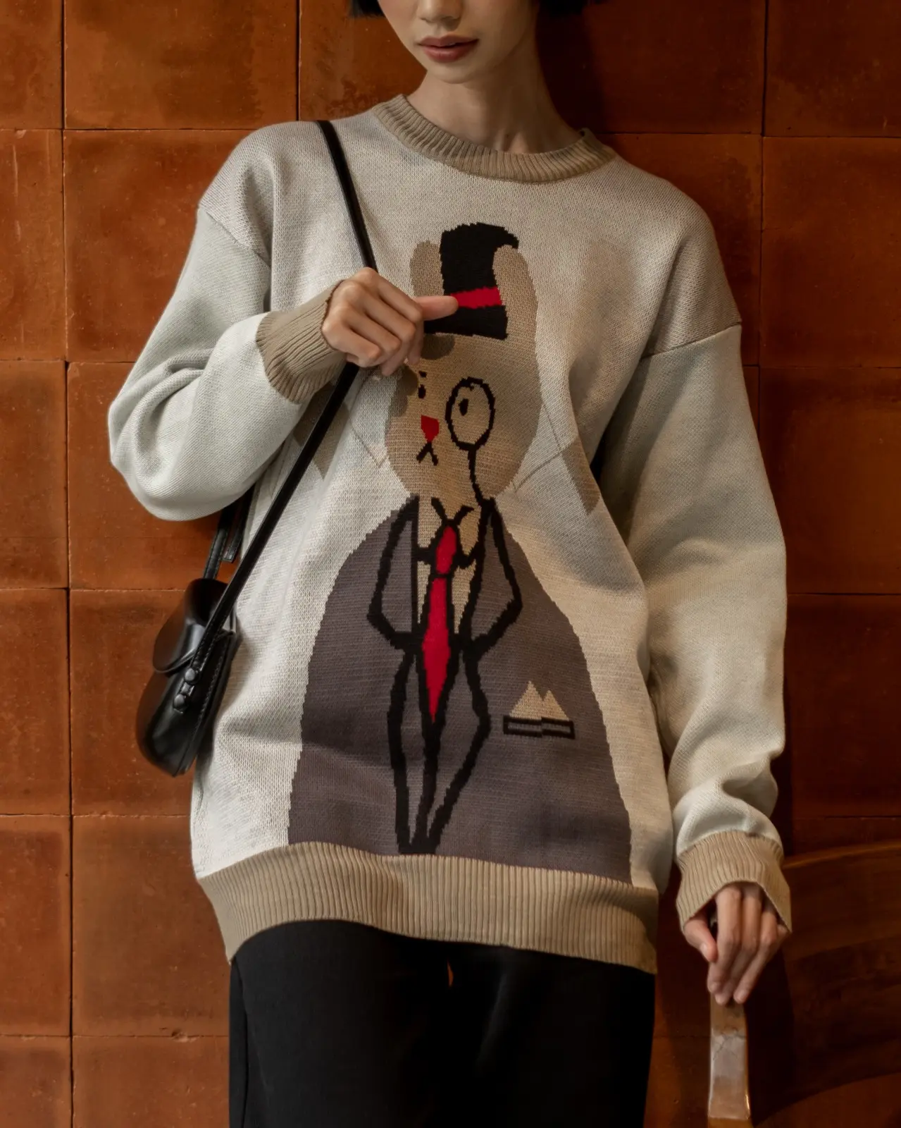 Dr Weally Sweater Broken White - Image 2