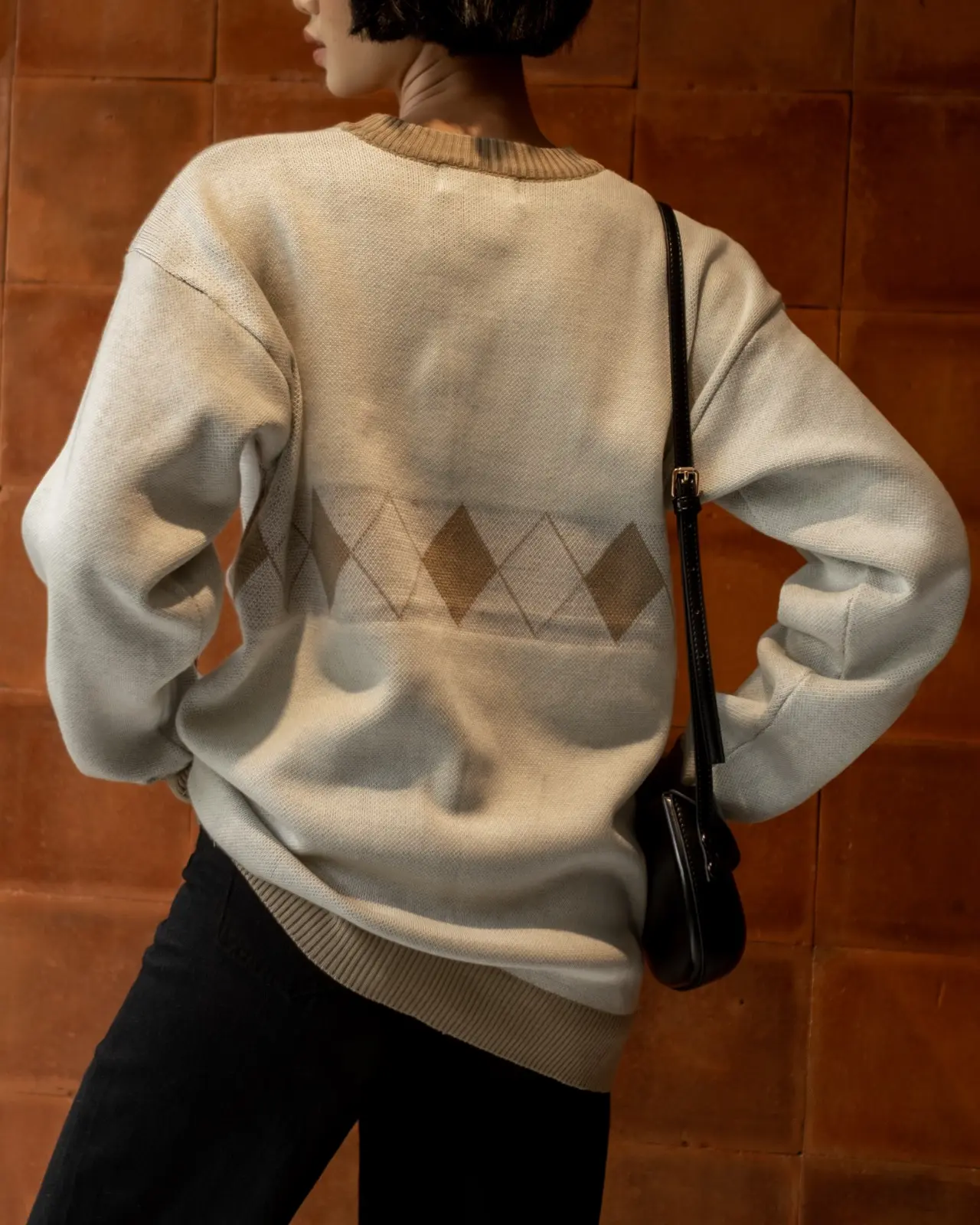 Dr Weally Sweater Broken White - Image 4