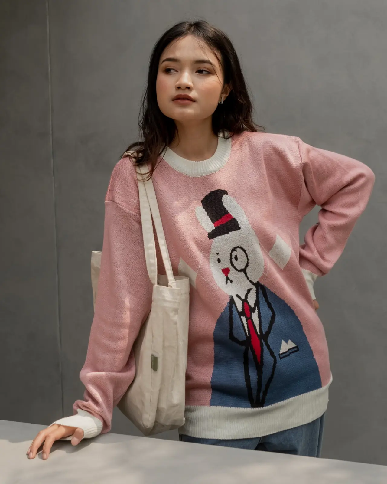 Dr Weally Sweater Pink