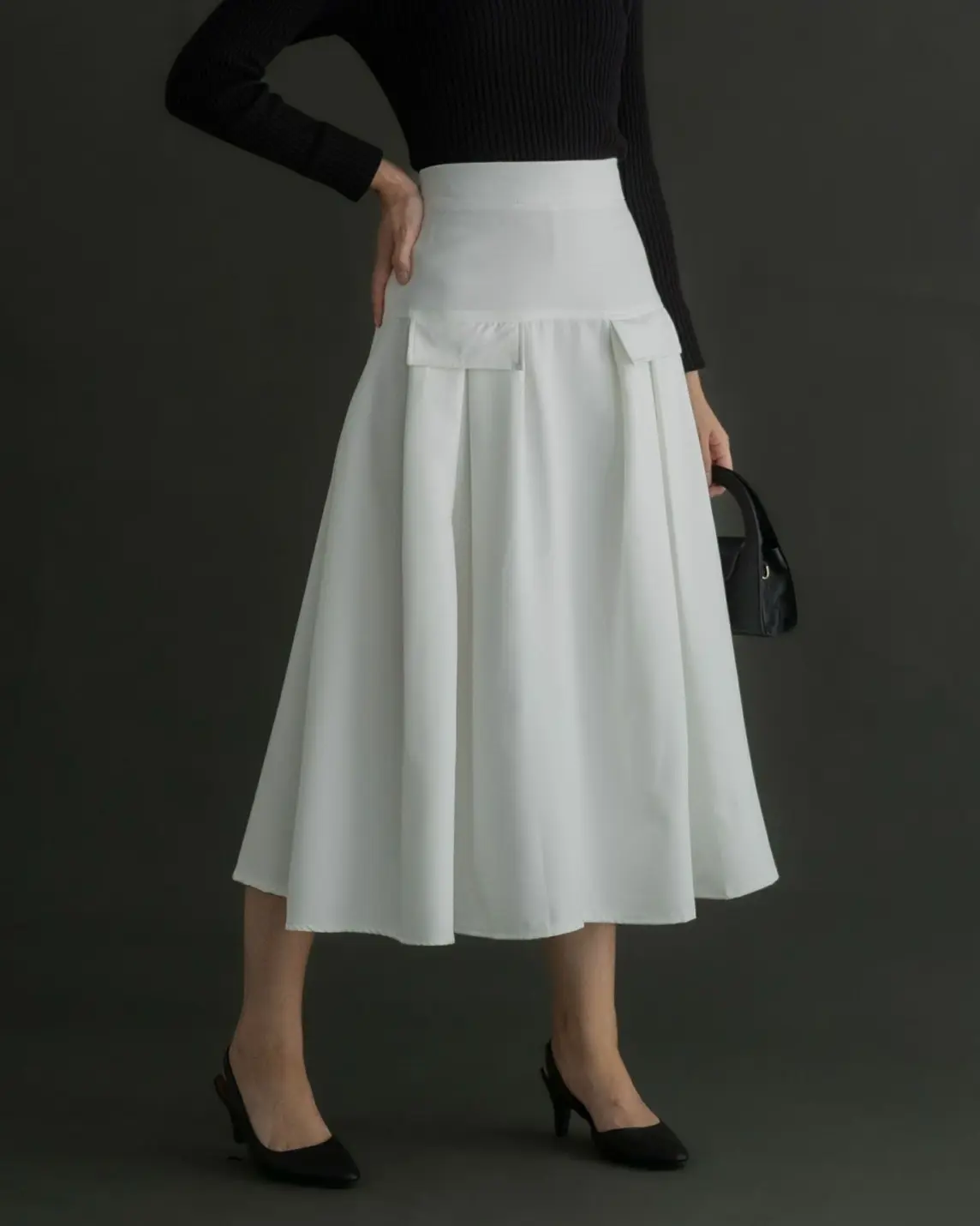 Elaine Skirt Kode 4942 Broken White - Image 2