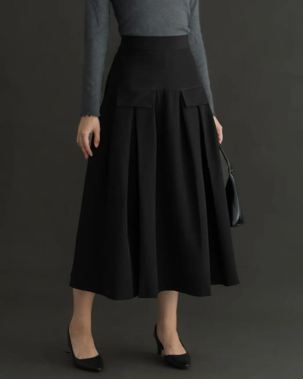 Elaine Skirt Kode 4942 Black - Image 3