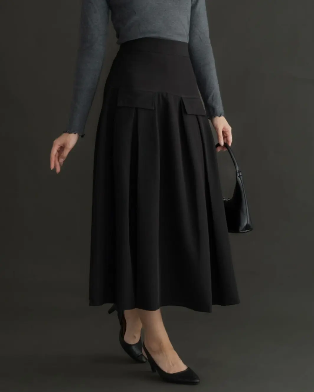 Elaine Skirt Kode 4942 Black - Image 2