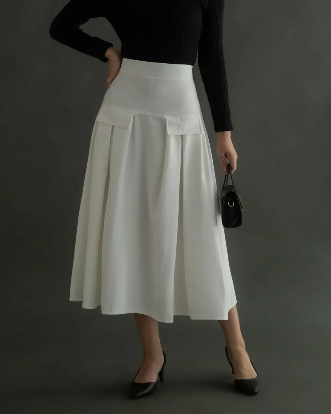 Elaine Skirt Kode 4942 Broken White