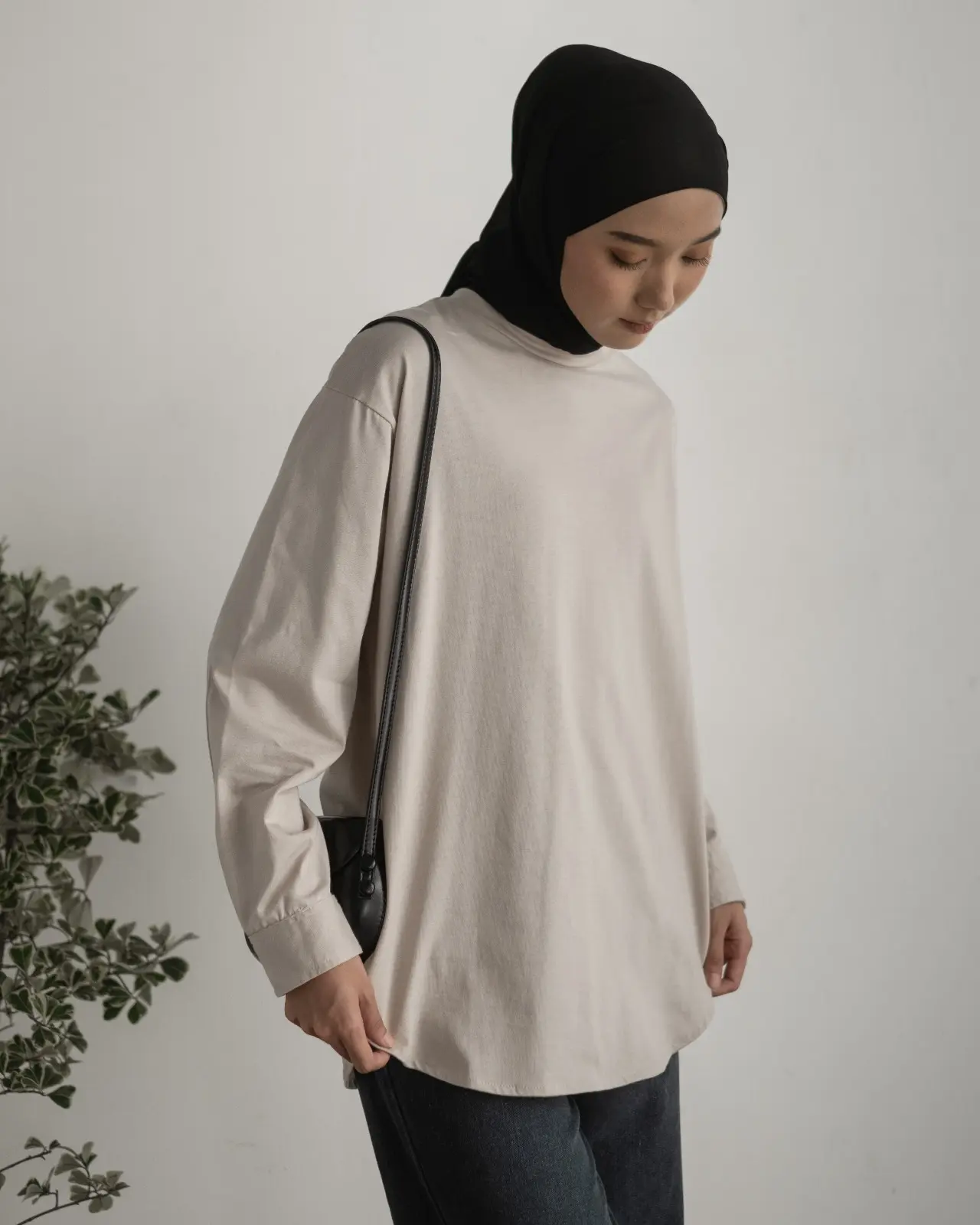 Farida Longsleeve Kode 4239 Beige