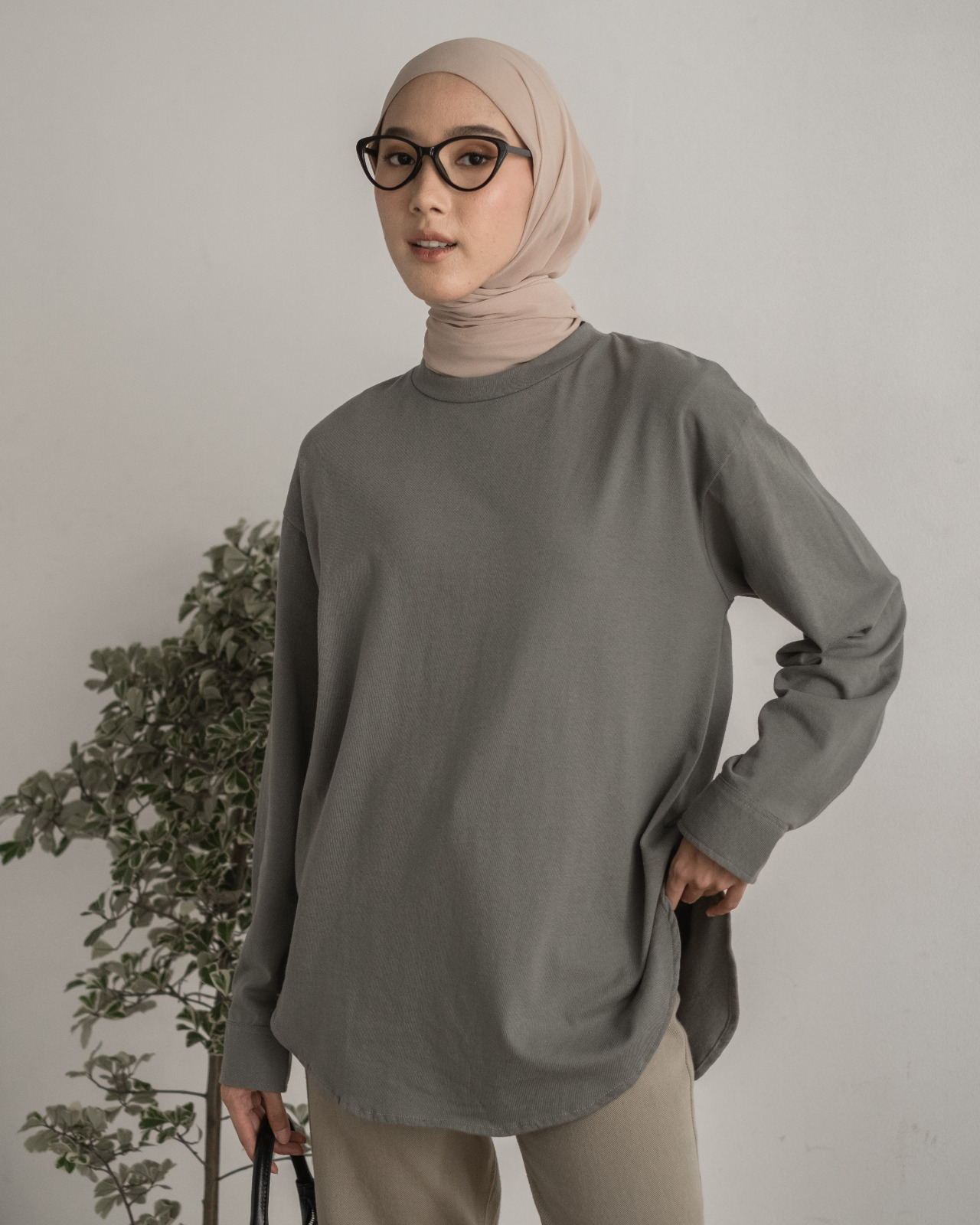 Farida Longsleeve Kode 4239 Sage Green