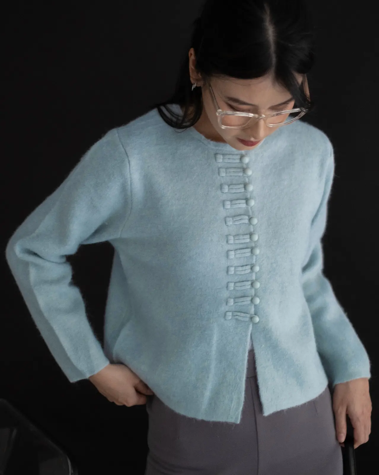 Galiana Cardigan Kode 103 Blue - Image 2