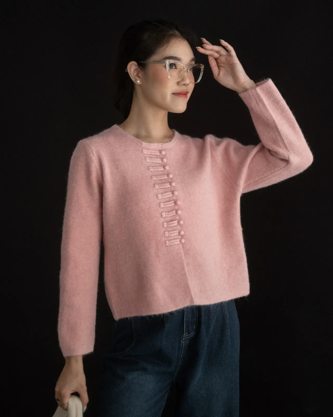 Galiana Cardigan Kode 103 Baby Pink