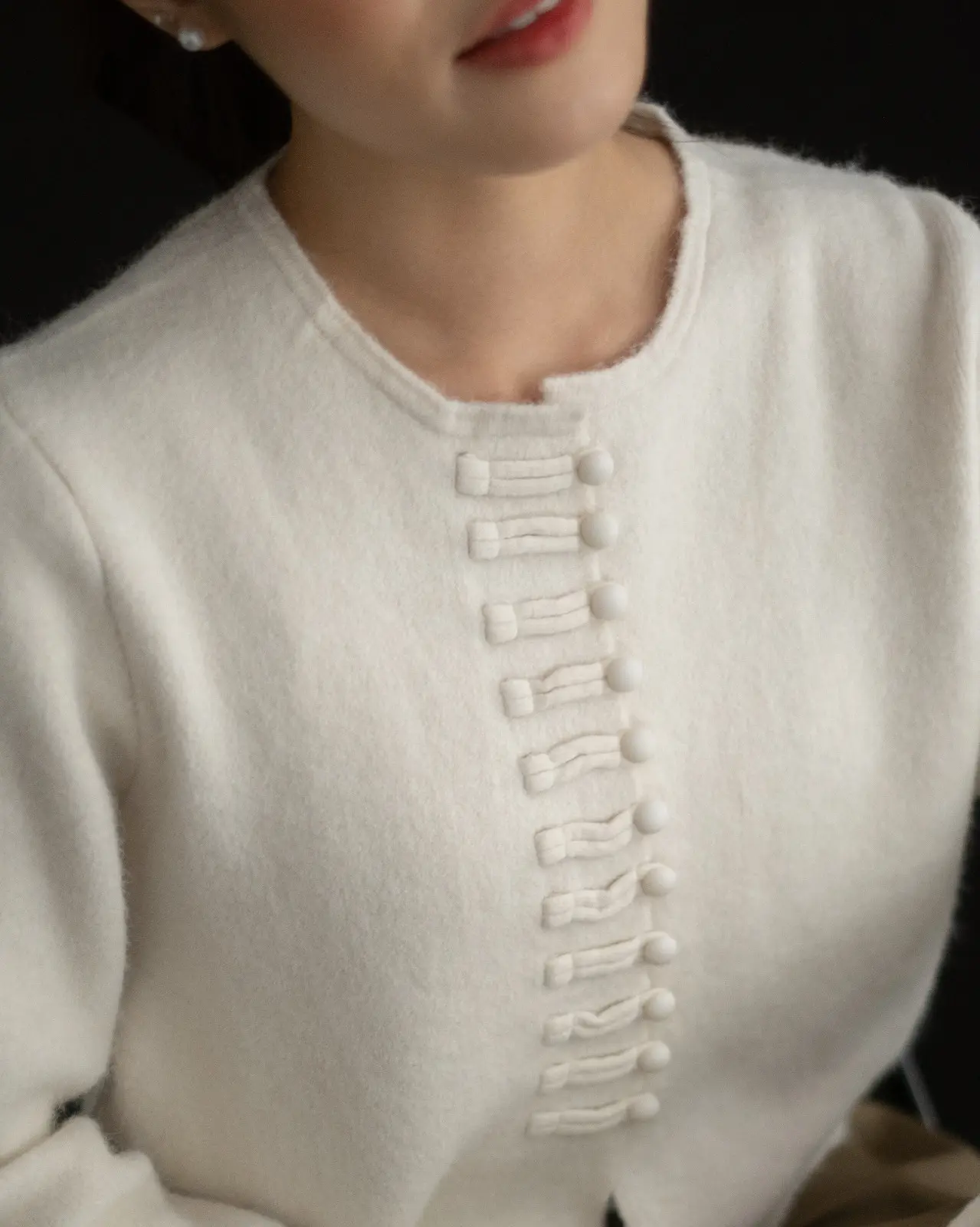 Galiana Cardigan Kode 103 Ivory - Image 3
