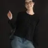 Galiana Cardigan Kode 103 Black - Image 2