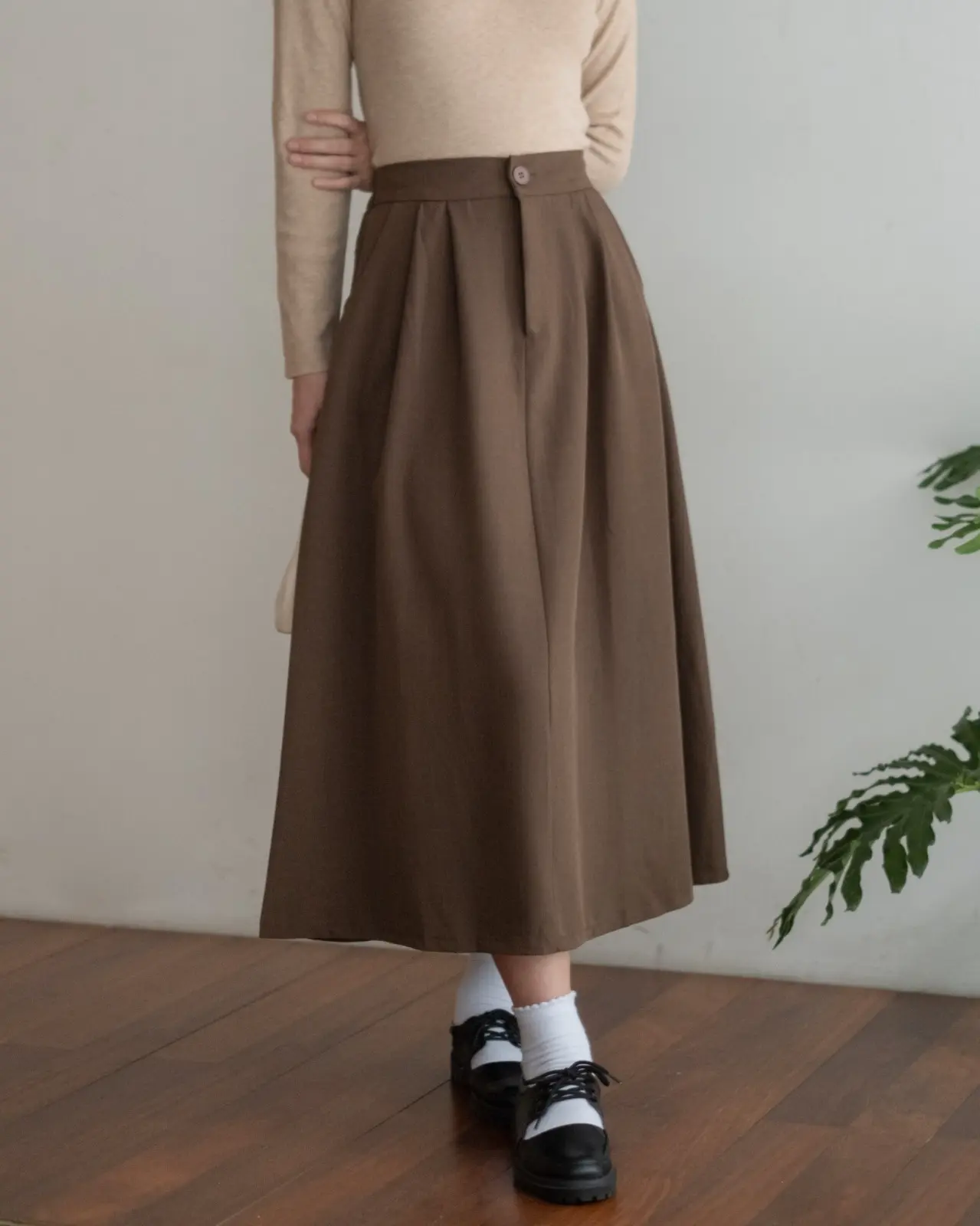 Gracelyn Skirt Kode 109 Brown - Image 2