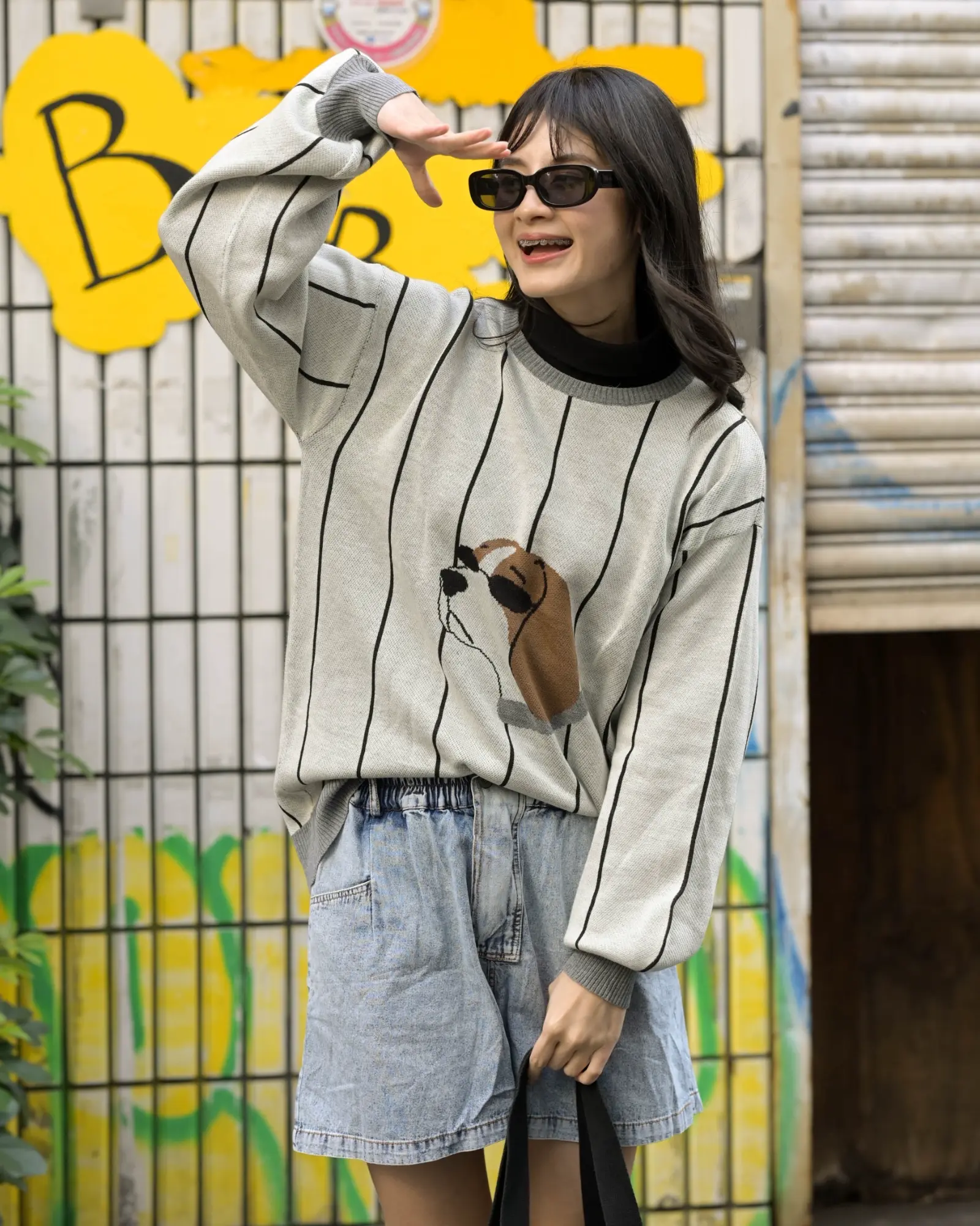 Inu Sweater Broken White
