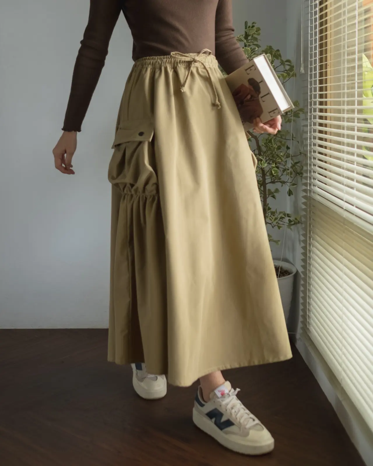 Jeza Skirt Cream - Image 2