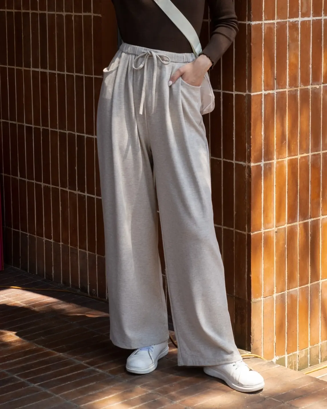Kabyra Cullote Pants Kode 106 Beige - Image 3