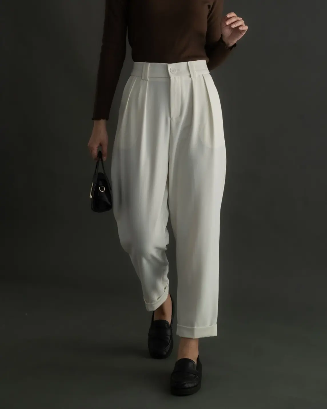 Kaela Pants Kode 8005 Broken White