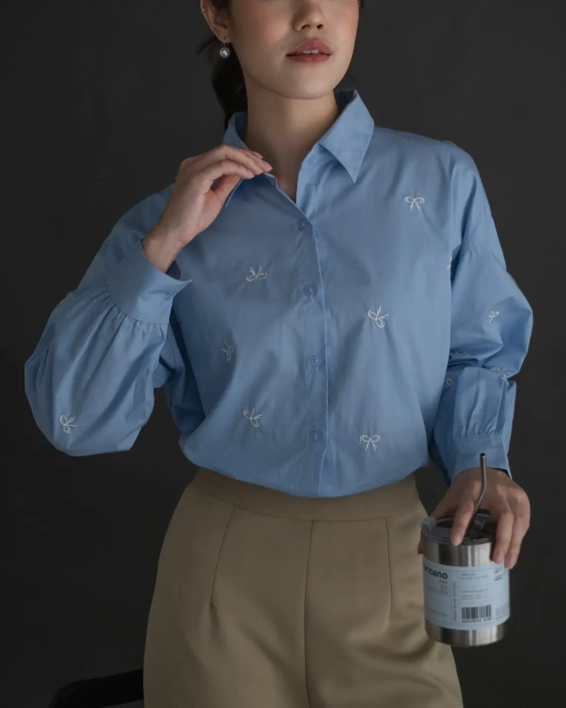 Kalita Shirt Kode 80236 Blue - Image 3