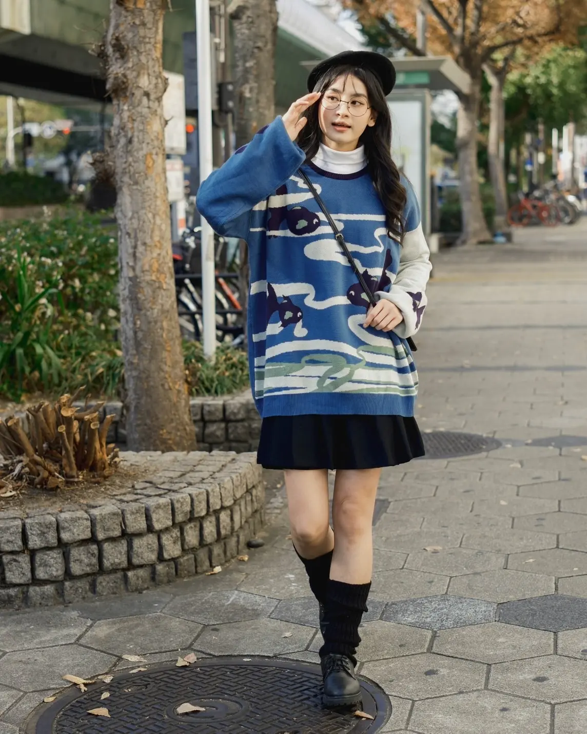 Alternative view of Kingyo Sweater Blue