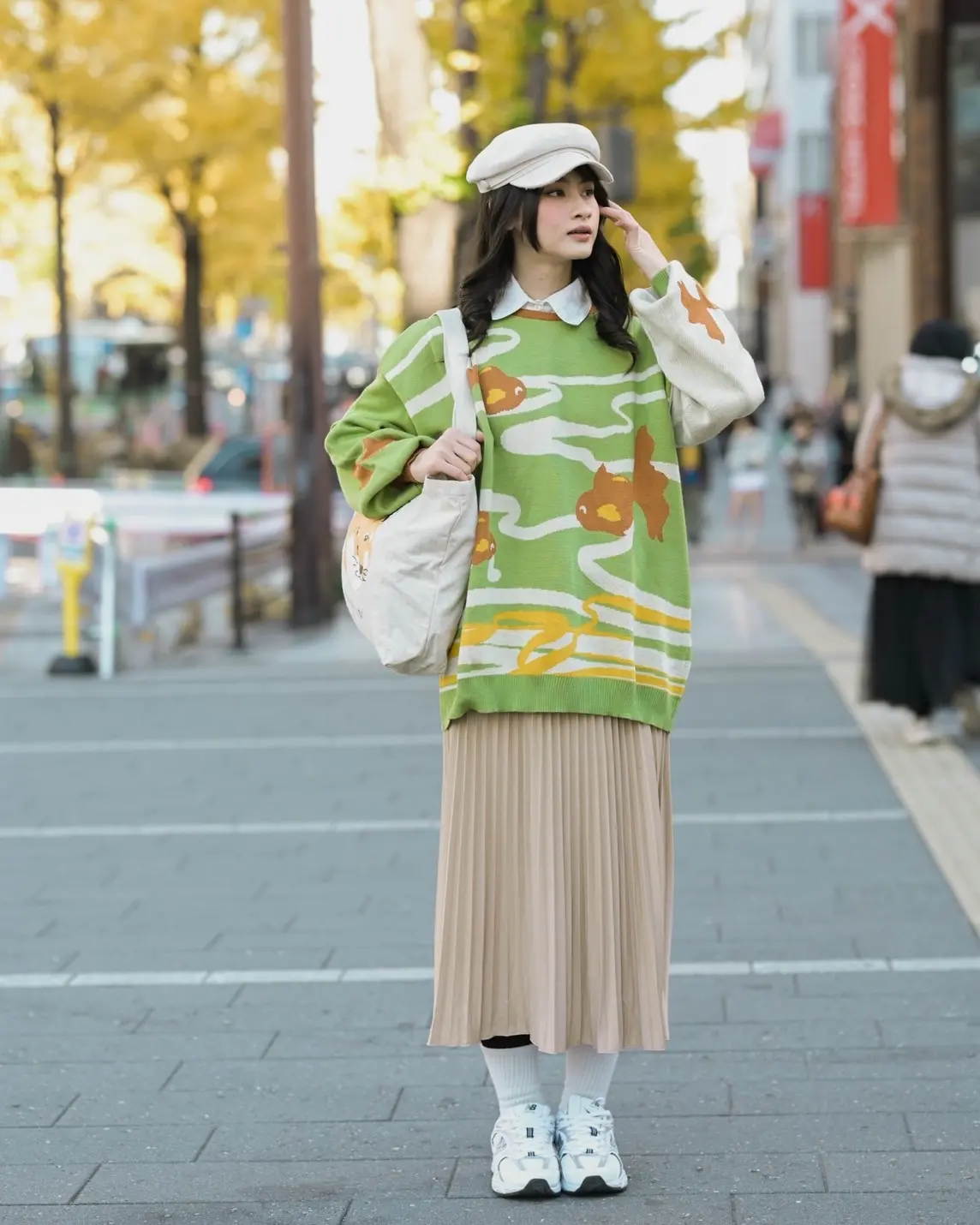 Alternative view of Kingyo Sweater Green