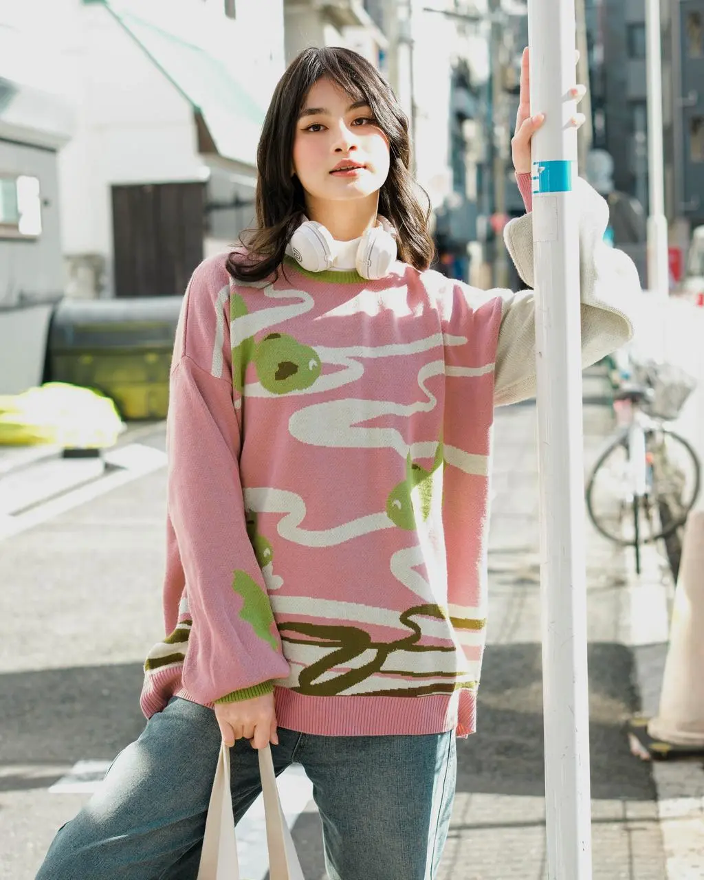 Kingyo Sweater Pink