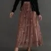 Malvina Plisket Skirt Kode 292.60 Choco - Image 2
