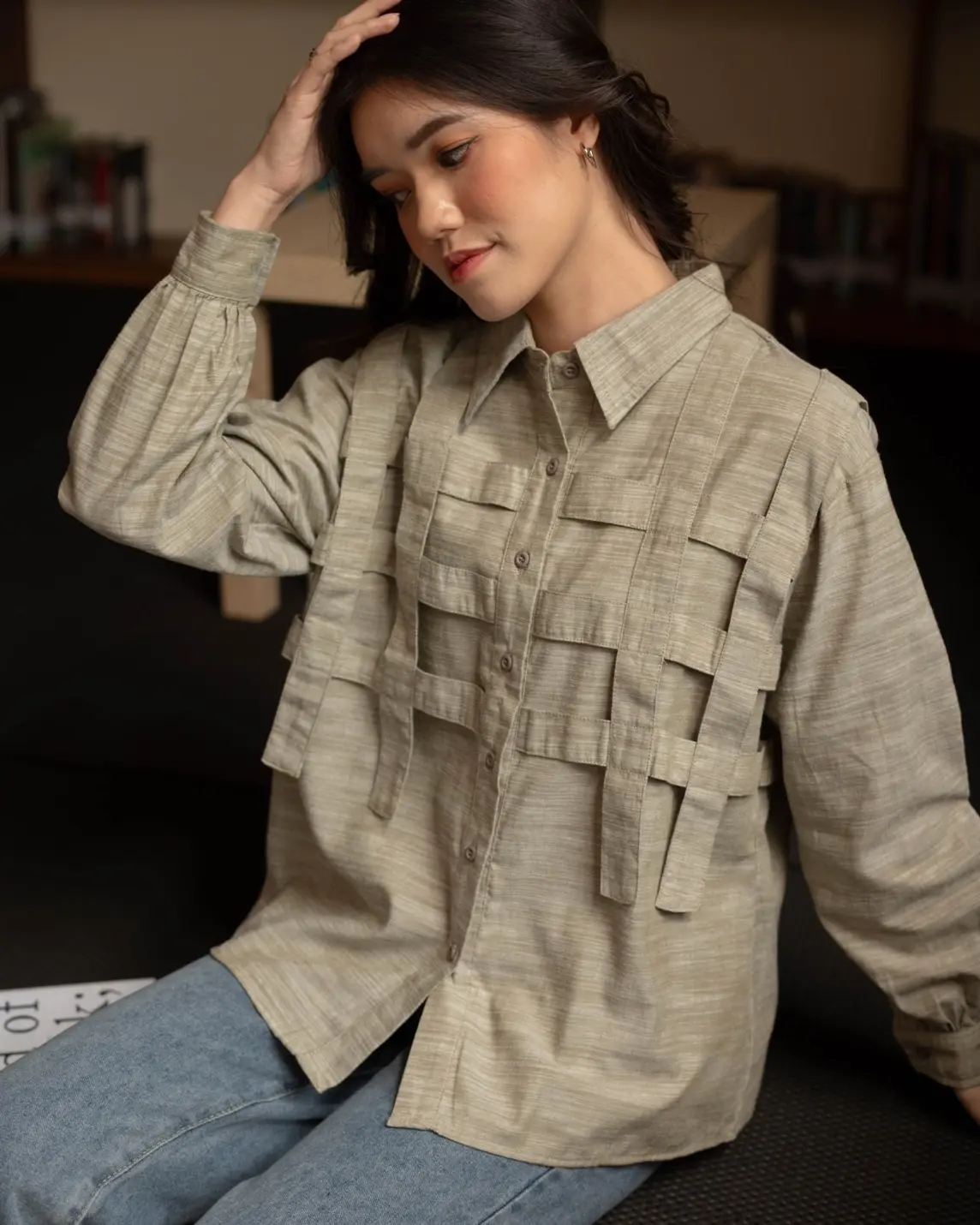 Moriarthy Oxford Shirt Sage Green
