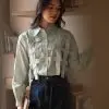 Moriarthy Oxford Shirt Mint - Image 2