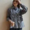 Moriarthy Oxford Shirt Grey - Image 2