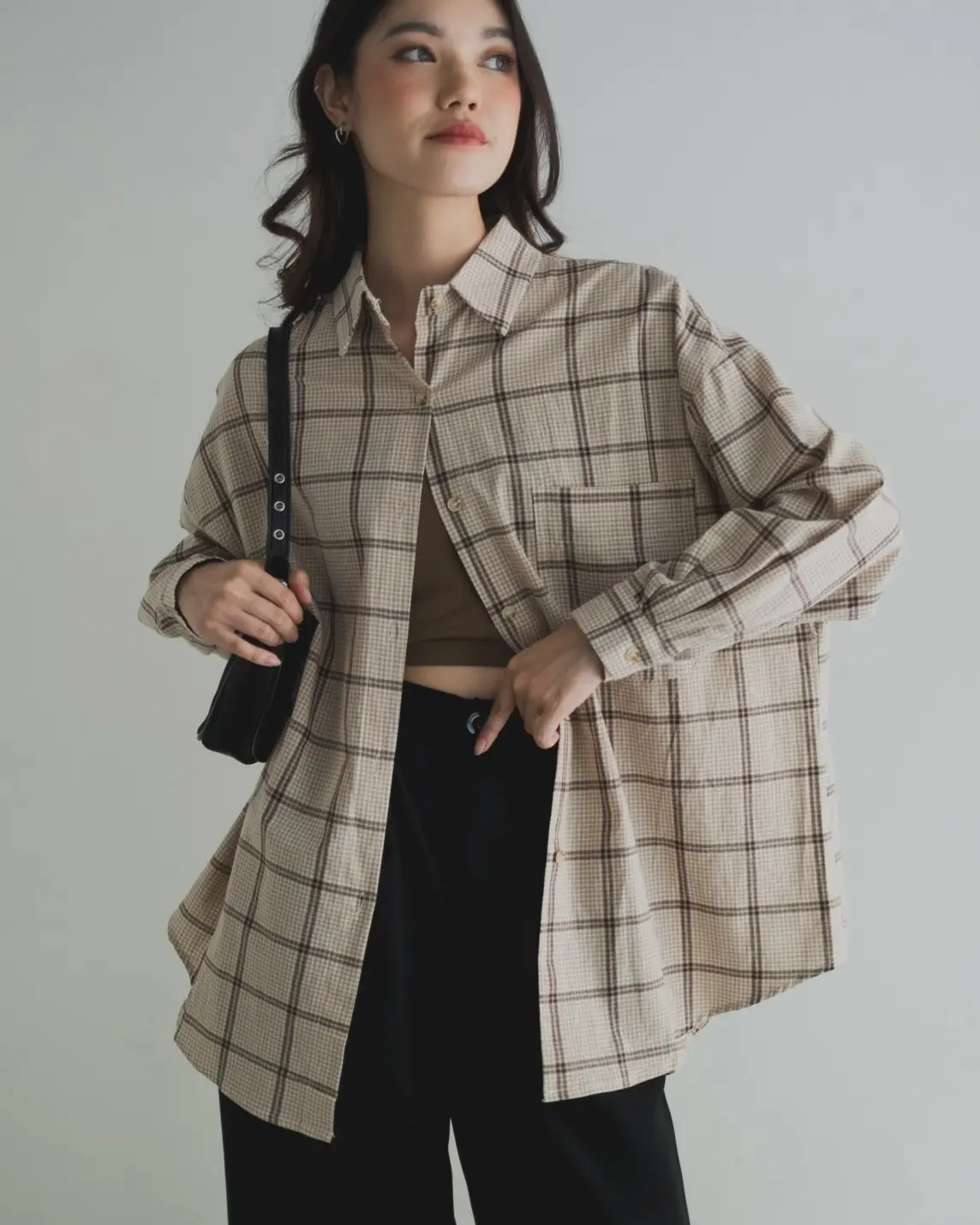 Naisha Shirt Kode 7859 Khaki